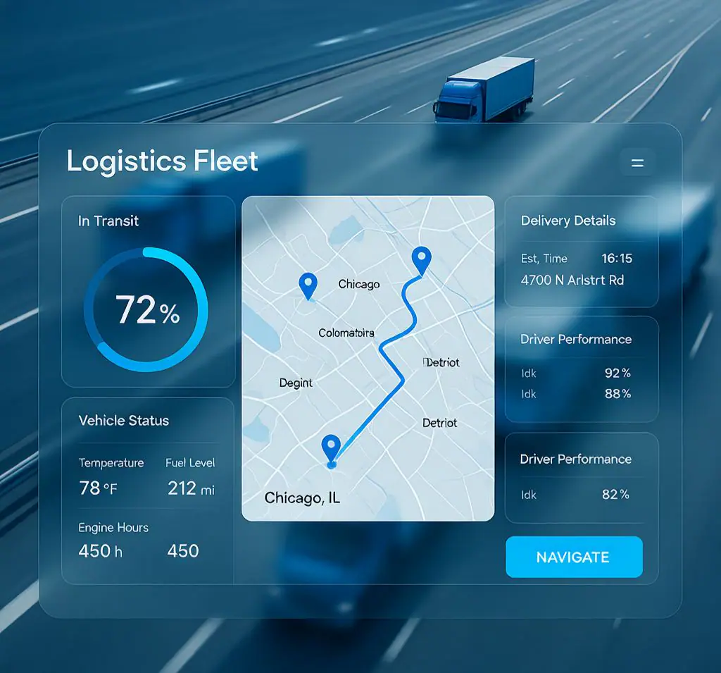 Fleet Management GPS Tracking Solution for Logistics and Transportation Industry